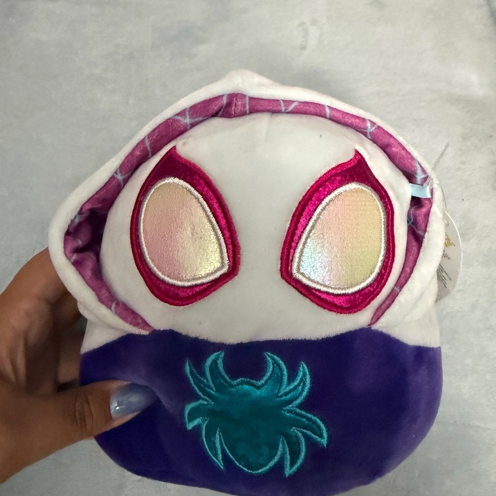 Marvel’s Spider-Verse Squishmallow Spider-Gwen SMALL PLUSH NWT